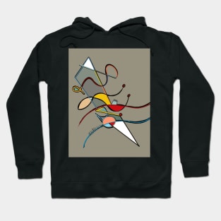 Cubist-Deconstructed Abstraction Mouse Hoodie